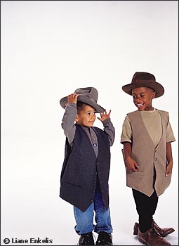 Boys in hats