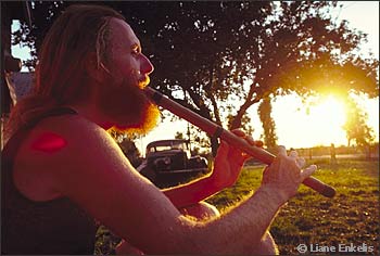 John with flute